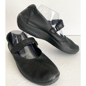 Arcopedico L18 Mary Jane Shoes Black Lytech Stretch Women Sz‎ EU 42 US 10.5 - 11